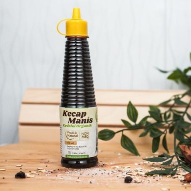 LINGKAR ORGANIK KECAP MANIS KEDELAI HITAM 350 ML