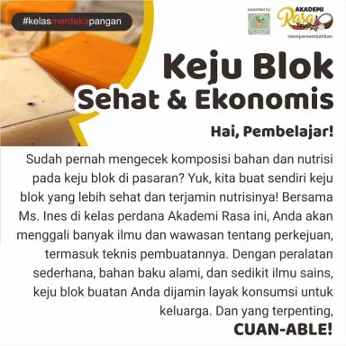 Kelas keju blok (ms ines)