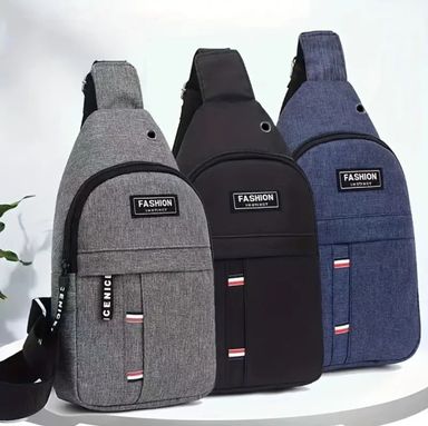 Men's Casual USB Shoulder bag (Canvas)