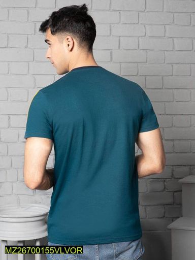 Men's Half Sleeves T Shirt For Summer  MZ26700155VLVOR 