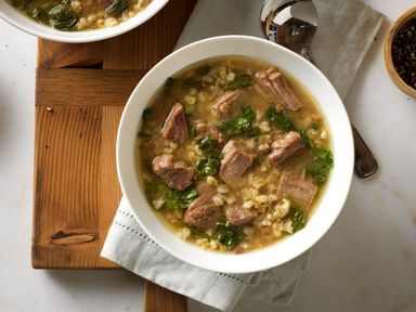 Spinach Beef Soup