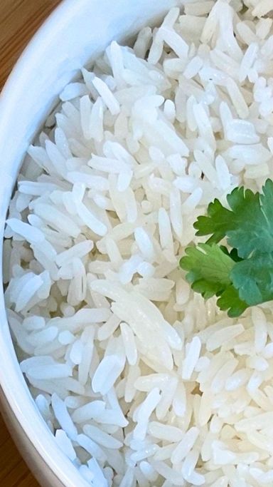 Arroz branco / White rice.