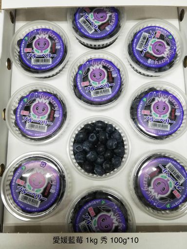 愛媛/高知藍莓🫐 1kg 100g*10 Ehime / Kochi Blueberry 🫐 1kg 100g*10