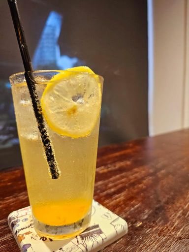 Iced Citron Tea with Soda