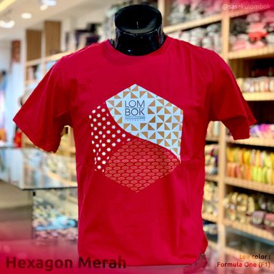 HEXAGON MERAH