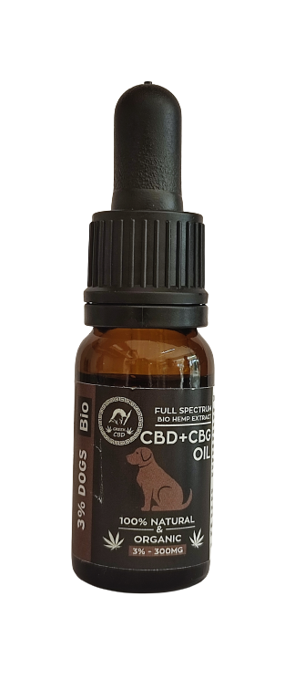 PET 3% CBD + CBG Oil (300mg)