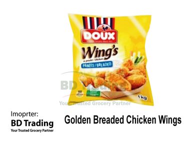 Golden Breaded Chicken Wings