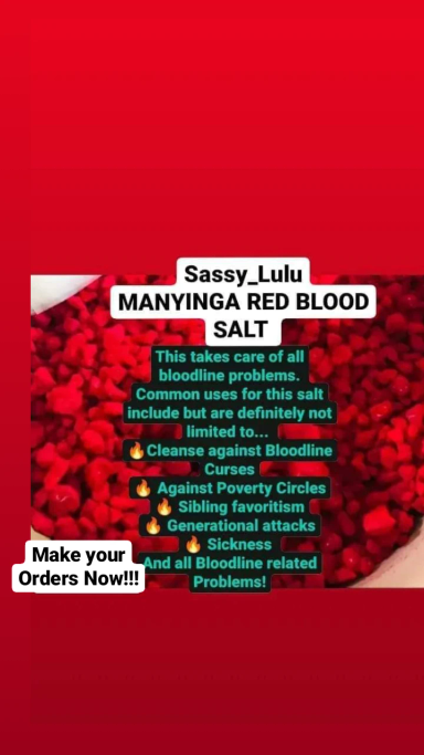 Manyinga Red Blood Salts 