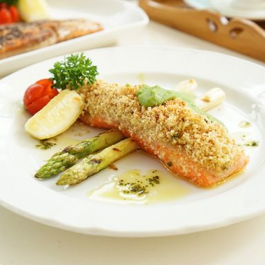 Parmesan Crusted Salmon