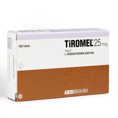 T3 (Tiromel) 25mcg 