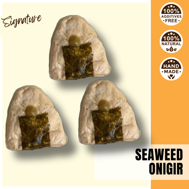 3*Seaweed ONIGIRI - Fresh Meal🐱🐶