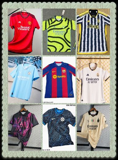 Jerseys for all football clubs 