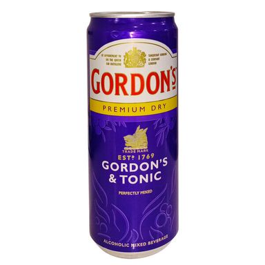 GORDON'S DRY & TONIC