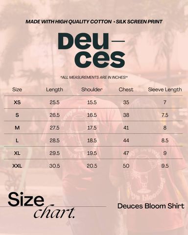 Deuces Bloom Shirt