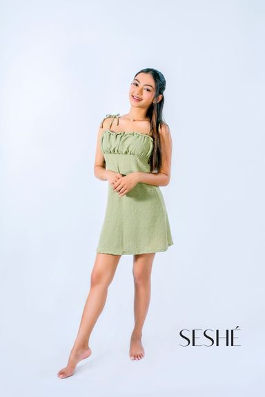 STRAPPY MINI DRESS
