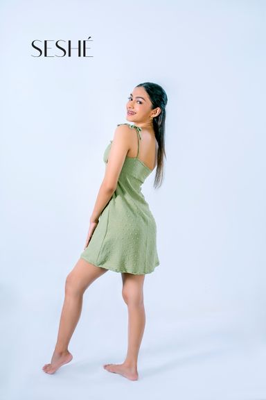 STRAPPY MINI DRESS