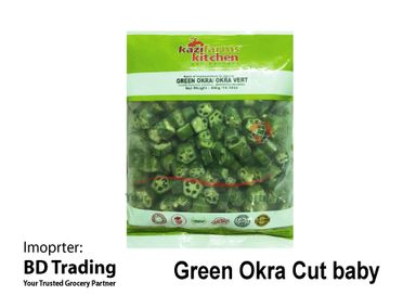 Green Okra Cut baby