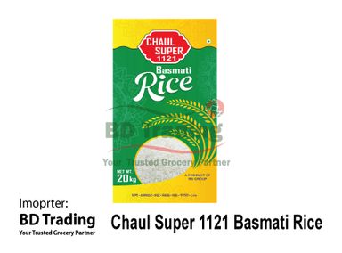 Chaul Super 1121 Basmati Rice 20kg