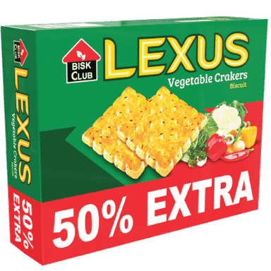 BISK CLUB LEXUS VEGETABLE CRACKERS