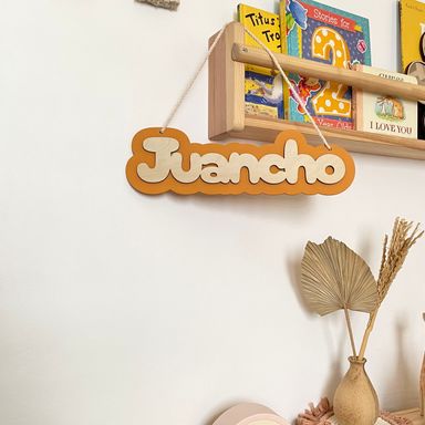  Personalized Wooden Wall Name