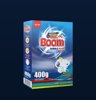 Boom washing powder