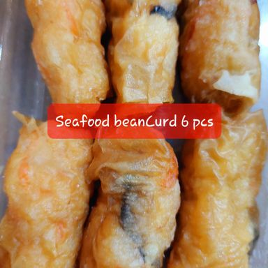 SEAFOOD BEANCURD ROLL 6 pcs