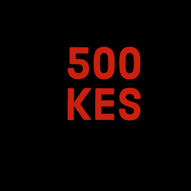 500 KENYAN SHILLINGS 