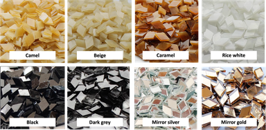 Mosaic Rhombus Tiles (Low transparency) 