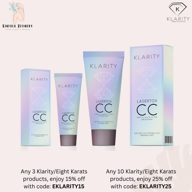 Klarity CC Lotion Infused with Pre, Pro and Postbiotics 30/100ml