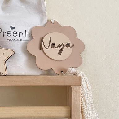 Personalized Daisy Plaque