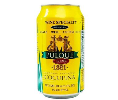 Pulque cocopiña hacienda 1881 334 ml