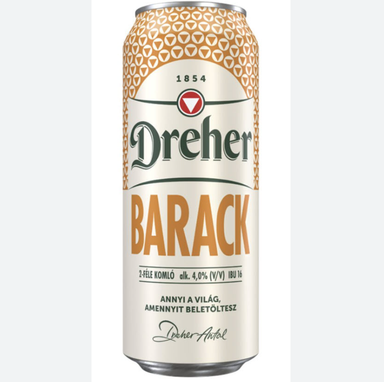 Dreher barack dobozos