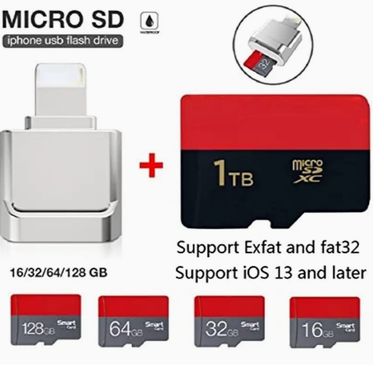 Micro SD Card Reader for iPhone