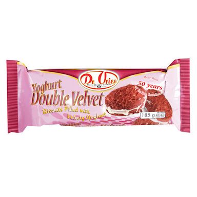 DE VRIES YOGHURT DOUBLE VELVET 185GR.