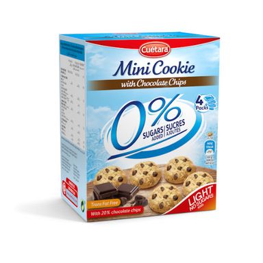 CUETARA DIGESTA LIGHT - MINI COOKIES 0% 12X120GR