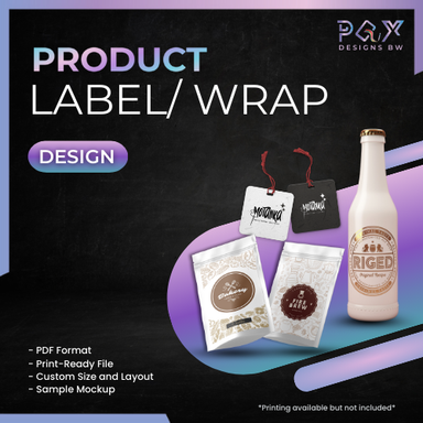 Product Label/Wrap Design