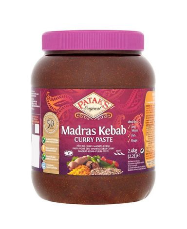 Patak’s Madras Kebab Curry Paste 2.2L