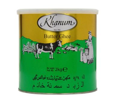 Khanum Butter Ghee Tin 2KG
