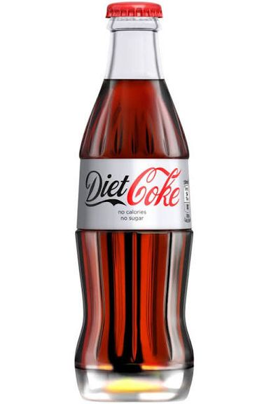 Diet Coke Glass 24x330ml 