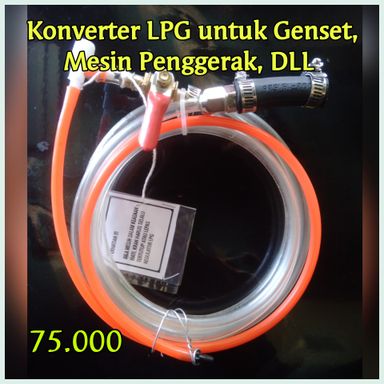 Konverter LPG untuk Genset, Mesin Penggerak, DLL 