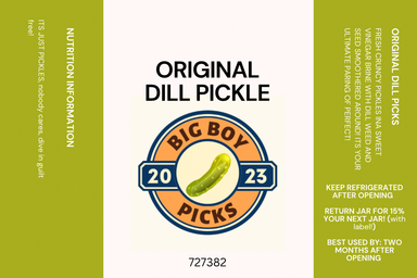 Original Dill Pickles