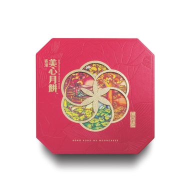 *MEIXIN WHITE LOTUS SEED PASTE MOONCAKE-6 YOLKS | 美心六皇明月月餅