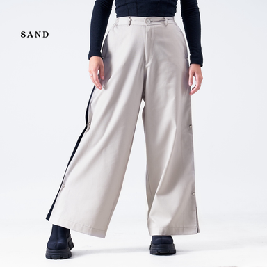 Becca Brass Button Pants