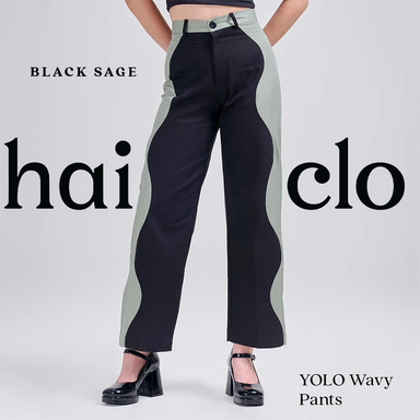 Haiclo x Marsha Aruan Yolo Wavy Pants