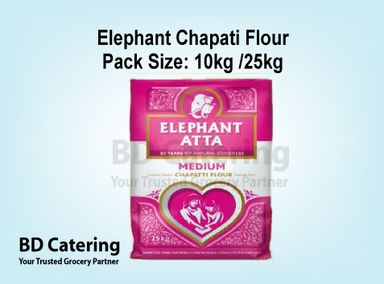 Elephant Chapati Flour Pack Size: 10kg 