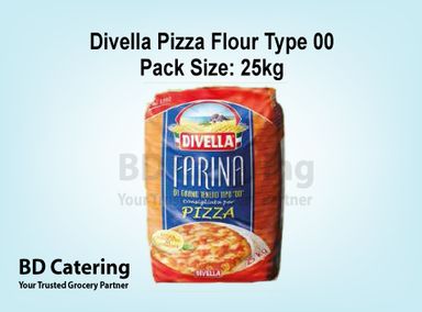Divella Pizza Flour Type 00 Pack Size: 25kg