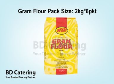 Gram Flour Pack Size: 2kg*6pkt