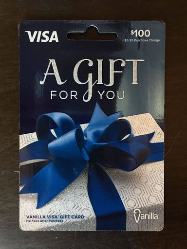 visa/mastercard gift card