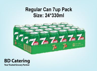 Regular Can 7up Pack Size: 24*330ml