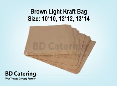 Brown Light Kraft Bag 